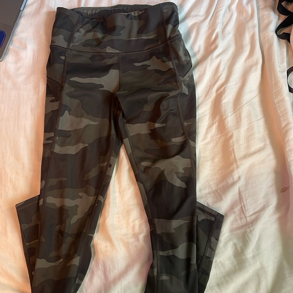 Athleta Camo Leggings